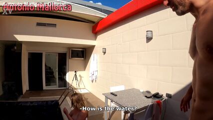 Preggo MILF Amateur Anal Threesome